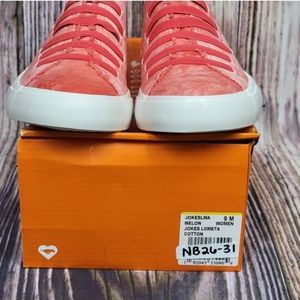 Rocket Dog Jokes Lometa Tye Dye Melon Slip On Sneakers